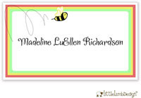 Little Lamb Design Gift Stickers - Bumble Bee (GS499)