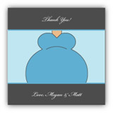 Mayberry Design - Gift Stickers (Baby Bump Blue) (1067-2ss)