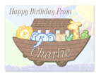 Name Doodles - Large Rectangle Gift Stickers (Lil' Ark) (GETB-G5)