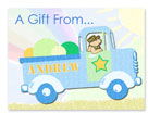 Name Doodles - Large Rectangle Gift Stickers (Lil' Truck) (GETR-G5)