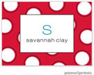 PicMe Prints - Gift Stickers - Big Ol' Dots Cherry (SCXME1844)