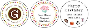 Gift Stickers by The Queen Bee Paper Company