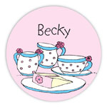 Chatsworth Robin Maguire - Gift Stickers (Tea Party) (DS-14-497)