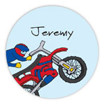 Chatsworth Robin Maguire - Gift Stickers (Bike Jumper) (DS-14-502)