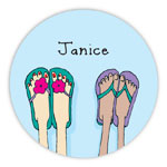 Chatsworth Robin Maguire - Gift Stickers (Pair of Sandal) (DS-14-521)