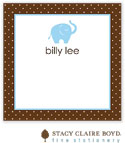 Stacy Claire Boyd Gift Stickers - Blue Ele-Fun (SCQSP0600)