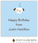 Stacy Claire Boyd Gift Stickers - Animal Crackers Blue (SCQSP0880)