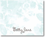 Stacy Claire Boyd Gift Stickers - Aqua Floral   (78291)