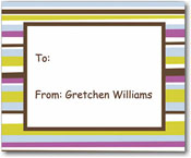 Stacy Claire Boyd Gift Stickers - Addie's Stripes  (78309)