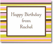 Stacy Claire Boyd Gift Stickers - Annie's Stripes   (78310)