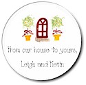 Sugar Cookie Holiday Gift Stickers - Red Door