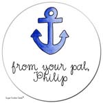 Sugar Cookie Gift Stickers - Anchor
