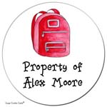 Sugar Cookie Gift Stickers - Backpack