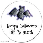 Sugar Cookie Gift Stickers - Batty