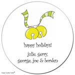 Sugar Cookie Gift Stickers - Bells