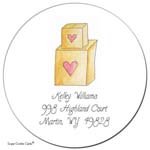 Sugar Cookie Gift Stickers - Boxes
