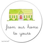 Sugar Cookie Gift Stickers - Home
