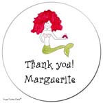 Sugar Cookie Gift Stickers - Mermaid