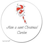 Sugar Cookie Gift Stickers - Peppermint