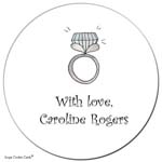 Sugar Cookie Gift Stickers - Ring