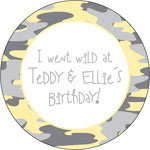 Gift Stickers by iDesign - Puddles Yellow (Everyday)