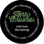 Gift Stickers by iDesign - Happy Holidays Merry Christmas (Holiday)