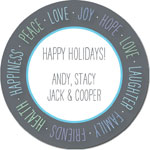 Gift Stickers by iDesign - Peace Love Joy & More (Holiday)