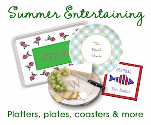 Summer Entertaining: Platters, plates, coasters and more