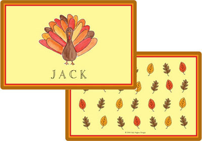 Kelly Hughes Designs - Placemats (Tom Turkey) (p811)