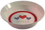 Kelly Hughes Designs - Bowls (Happy Hearts) (b812)