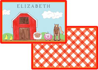 Kelly Hughes Designs - Placemats (Down On The Farm) (p827)