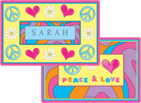 Kelly Hughes Designs - Placemats (Peace Love Eat) (p838)