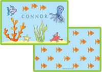 Kelly Hughes Designs - Placemats (Under The Sea) (p806)