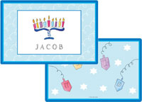 Kelly Hughes Designs - Placemats (Hanukkah) (p833)