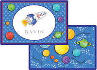 Kelly Hughes Designs - Placemats (Blast Off) (p841)