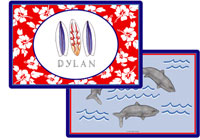 Kelly Hughes Designs - Placemats (Surfer Dude) (p846)