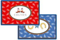 Kelly Hughes Designs - Placemats (Ridem Cowboy) (p848)