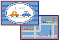 Kelly Hughes Designs - Placemats (Vroom Vroom) (p851)