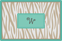 Kelly Hughes Designs - Placemats (Grey Zebra) (p901)