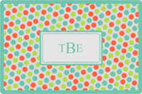 Kelly Hughes Designs - Placemats (Multi Dots) (p904)