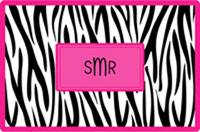 Kelly Hughes Designs - Placemats (Black Zebra) (p905)