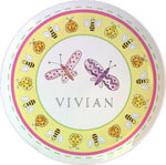 Kelly Hughes Designs - Melamine Plates (Garden Party) (plt803)