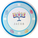 Kelly Hughes Designs - Melamine Plates (Hanukkah) (plt833)