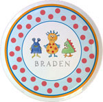 Kelly Hughes Designs - Melamine Plates (Monster Madness) (plt839)
