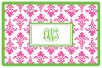 Kelly Hughes Designs - Placemats (Pink Damask) (p919)
