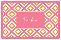 Kelly Hughes Designs - Placemats (Geo Pink) (p928)
