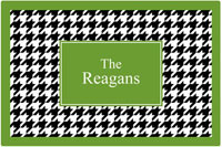 Kelly Hughes Designs - Placemats (Black Houndstooth) (p938)