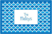 Kelly Hughes Designs - Placemats (Shells Blue) (p945)