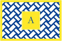 Kelly Hughes Designs - Placemats (Navy Basketweave) (p947)