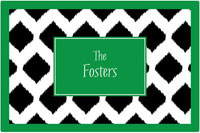 Kelly Hughes Designs - Placemats (Black Ikat) (p951)